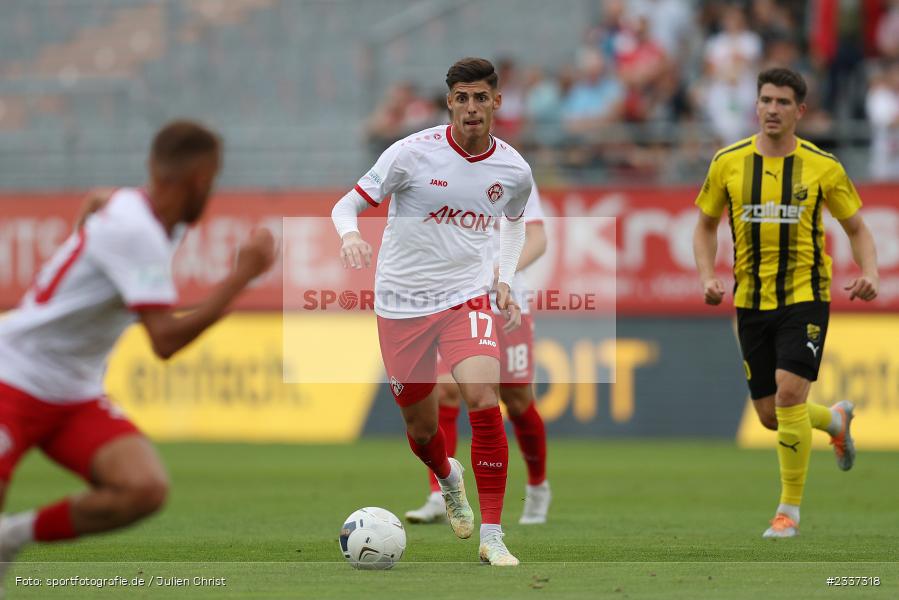 Ivan Franjic, FLYERALARM Arena, Würzburg, 19.08.2022, BFV, sport, action, Fussball, August 2022, Saison 2022/2023, RLB, 7. Spieltag, Regionalliga Bayern, VIL, DJK, FWK, DJK Vilzing, FC Würzburger Kickers - Bild-ID: 2337318