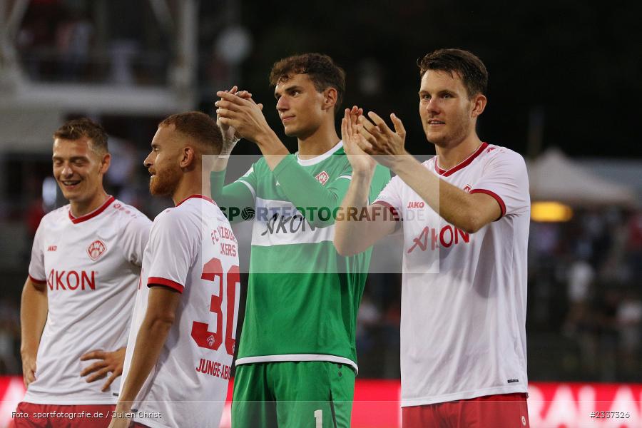 Lukas Müller, FLYERALARM Arena, Würzburg, 19.08.2022, BFV, sport, action, Fussball, August 2022, Saison 2022/2023, RLB, 7. Spieltag, Regionalliga Bayern, VIL, DJK, FWK, DJK Vilzing, FC Würzburger Kickers - Bild-ID: 2337326