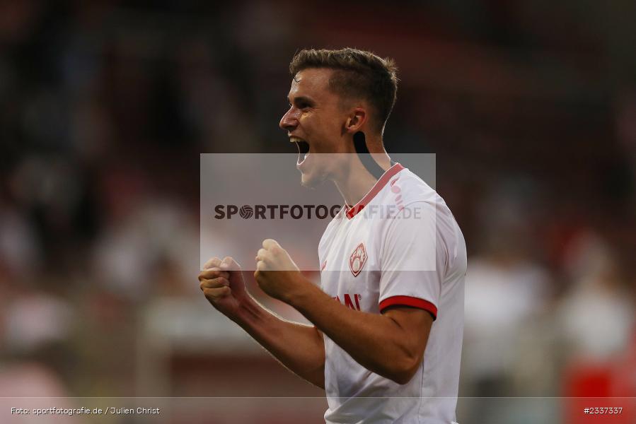 Maximilian Zaiser, FLYERALARM Arena, Würzburg, 19.08.2022, BFV, sport, action, Fussball, August 2022, Saison 2022/2023, RLB, 7. Spieltag, Regionalliga Bayern, VIL, DJK, FWK, DJK Vilzing, FC Würzburger Kickers - Bild-ID: 2337337 Maximilian Zaiser, FLYERALARM Arena, Würzburg, 19.08.2022, BFV, sport, action, Fussball, August 2022, Saison 2022/2023, RLB, 7. Spieltag, Regionalliga Bayern, VIL, DJK, FWK, DJK Vilzing, FC Würzburger Kickers - Bild-ID: 2337337