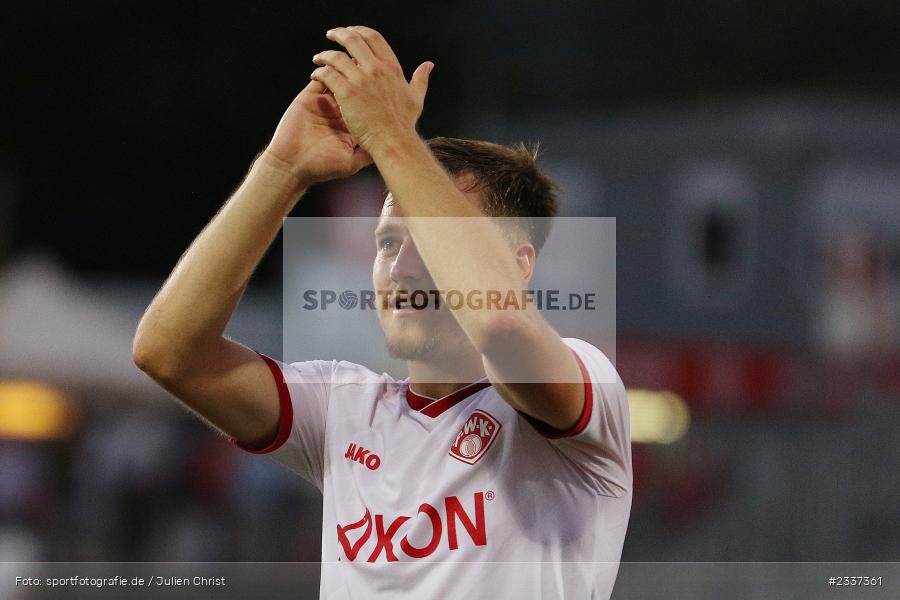 Thomas Haas, FLYERALARM Arena, Würzburg, 19.08.2022, BFV, sport, action, Fussball, August 2022, Saison 2022/2023, RLB, 7. Spieltag, Regionalliga Bayern, VIL, DJK, FWK, DJK Vilzing, FC Würzburger Kickers - Bild-ID: 2337361