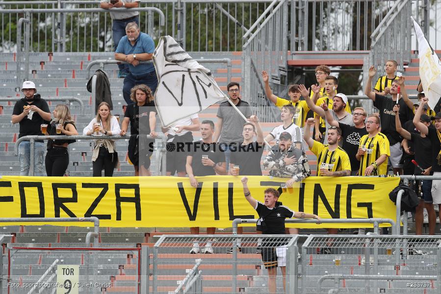 Fans, FLYERALARM Arena, Würzburg, 19.08.2022, BFV, sport, action, Fussball, August 2022, Saison 2022/2023, RLB, 7. Spieltag, Regionalliga Bayern, VIL, DJK, FWK, DJK Vilzing, FC Würzburger Kickers - Bild-ID: 2337371