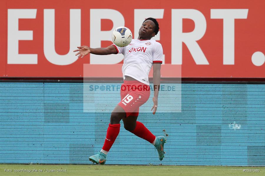 Benjika Caciel, FLYERALARM Arena, Würzburg, 19.08.2022, BFV, sport, action, Fussball, August 2022, Saison 2022/2023, RLB, 7. Spieltag, Regionalliga Bayern, VIL, DJK, FWK, DJK Vilzing, FC Würzburger Kickers - Bild-ID: 2337380