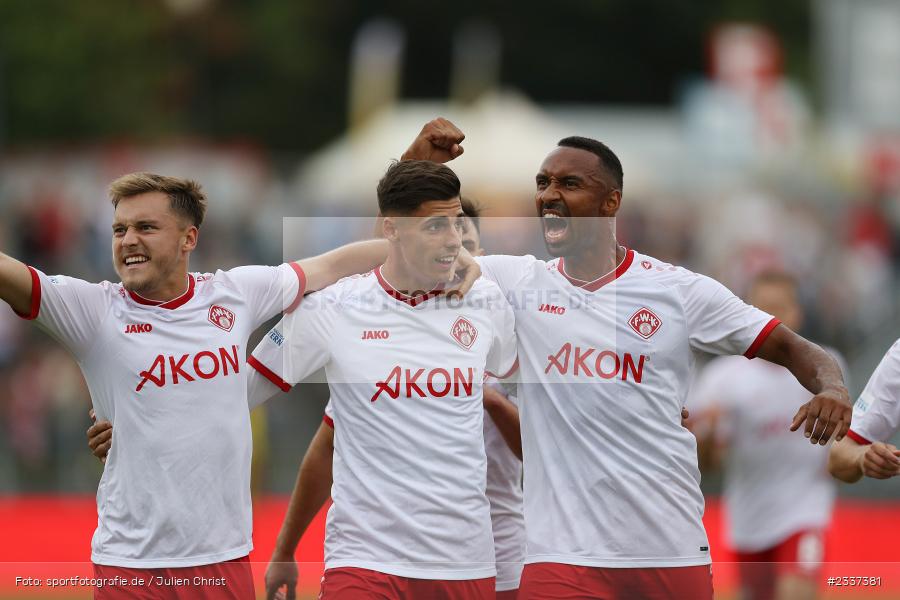 Thomas Haas, FLYERALARM Arena, Würzburg, 19.08.2022, BFV, sport, action, Fussball, August 2022, Saison 2022/2023, RLB, 7. Spieltag, Regionalliga Bayern, VIL, DJK, FWK, DJK Vilzing, FC Würzburger Kickers - Bild-ID: 2337381