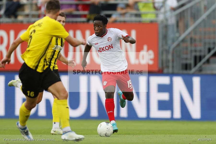 Benjika Caciel, FLYERALARM Arena, Würzburg, 19.08.2022, BFV, sport, action, Fussball, August 2022, Saison 2022/2023, RLB, 7. Spieltag, Regionalliga Bayern, VIL, DJK, FWK, DJK Vilzing, FC Würzburger Kickers - Bild-ID: 2337394