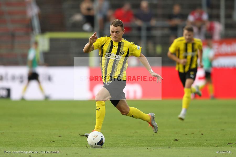 Thomas Stowasser, FLYERALARM Arena, Würzburg, 19.08.2022, BFV, sport, action, Fussball, August 2022, Saison 2022/2023, RLB, 7. Spieltag, Regionalliga Bayern, VIL, DJK, FWK, DJK Vilzing, FC Würzburger Kickers - Bild-ID: 2337398