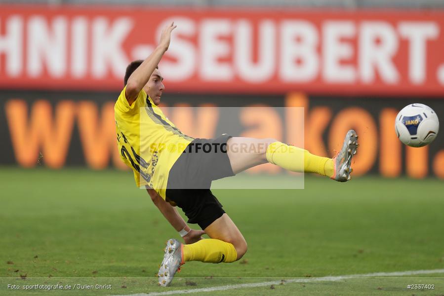 Thomas Stowasser, FLYERALARM Arena, Würzburg, 19.08.2022, BFV, sport, action, Fussball, August 2022, Saison 2022/2023, RLB, 7. Spieltag, Regionalliga Bayern, VIL, DJK, FWK, DJK Vilzing, FC Würzburger Kickers - Bild-ID: 2337402