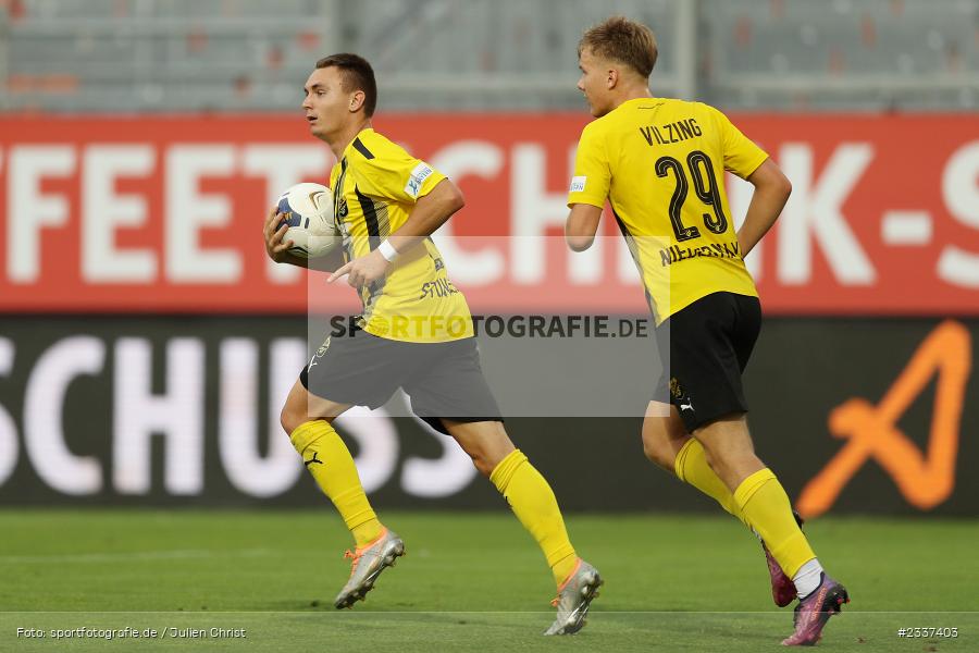 Thomas Stowasser, FLYERALARM Arena, Würzburg, 19.08.2022, BFV, sport, action, Fussball, August 2022, Saison 2022/2023, RLB, 7. Spieltag, Regionalliga Bayern, VIL, DJK, FWK, DJK Vilzing, FC Würzburger Kickers - Bild-ID: 2337403