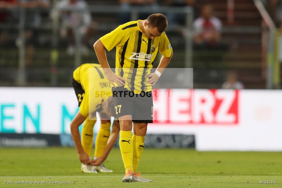 Thomas Stowasser, FLYERALARM Arena, Würzburg, 19.08.2022, BFV, sport, action, Fussball, August 2022, Saison 2022/2023, RLB, 7. Spieltag, Regionalliga Bayern, VIL, DJK, FWK, DJK Vilzing, FC Würzburger Kickers - Bild-ID: 2337413