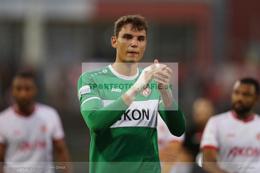 Marc Richter, FLYERALARM Arena, Würzburg, 19.08.2022, BFV, sport, action, Fussball, August 2022, Saison 2022/2023, RLB, 7. Spieltag, Regionalliga Bayern, VIL, DJK, FWK, DJK Vilzing, FC Würzburger Kickers - Bild-ID: 2337420