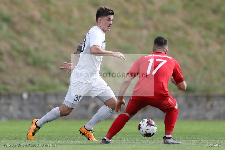 Pascal Jeni, Kohlenberg Arena, Fuchsstadt, 20.08.2022, BFV, sport, action, Fussball, August 2022, Saison 2022/2023, 8. Spieltag, Landesliga Nordwest, TSV, FCF, TSV Karlburg, FC Fuchsstadt - Bild-ID: 2337457