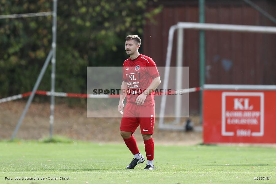 Markus Mjalov, Kohlenberg Arena, Fuchsstadt, 20.08.2022, BFV, sport, action, Fussball, August 2022, Saison 2022/2023, 8. Spieltag, Landesliga Nordwest, TSV, FCF, TSV Karlburg, FC Fuchsstadt - Bild-ID: 2337481