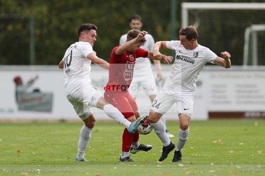 Markus Mjalov, Kohlenberg Arena, Fuchsstadt, 20.08.2022, BFV, sport, action, Fussball, August 2022, Saison 2022/2023, 8. Spieltag, Landesliga Nordwest, TSV, FCF, TSV Karlburg, FC Fuchsstadt - Bild-ID: 2337487