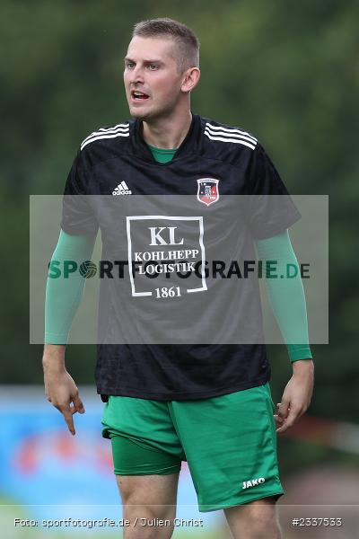 Simon Finke, Kohlenberg Arena, Fuchsstadt, 20.08.2022, BFV, sport, action, Fussball, August 2022, Saison 2022/2023, 8. Spieltag, Landesliga Nordwest, TSV, FCF, TSV Karlburg, FC Fuchsstadt - Bild-ID: 2337533