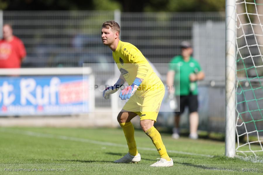 Daniel Hofmann, Sportgelände, Karlstadt, 21.08.2022, BFV, sport, action, Fussball, August 2022, Saison 2022/2023, 4. Spieltag, Kreisliga Würzburg, FCG, FVK, FC Gössenheim, FV Karlstadt - Bild-ID: 2337576 Daniel Hofmann, Sportgelände, Karlstadt, 21.08.2022, BFV, sport, action, Fussball, August 2022, Saison 2022/2023, 4. Spieltag, Kreisliga Würzburg, FCG, FVK, FC Gössenheim, FV Karlstadt - Bild-ID: 2337576