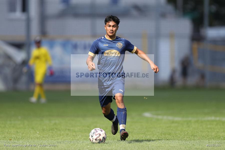 Jan-Mauries Caballero, Sportgelände, Karlstadt, 21.08.2022, BFV, sport, action, Fussball, August 2022, Saison 2022/2023, 4. Spieltag, Kreisliga Würzburg, FCG, FVK, FC Gössenheim, FV Karlstadt - Bild-ID: 2337600