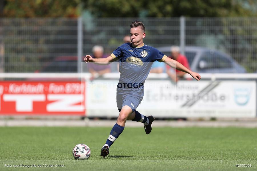 Marvin Zimmermann, Sportgelände, Karlstadt, 21.08.2022, BFV, sport, action, Fussball, August 2022, Saison 2022/2023, 4. Spieltag, Kreisliga Würzburg, FCG, FVK, FC Gössenheim, FV Karlstadt - Bild-ID: 2337603 Marvin Zimmermann, Sportgelände, Karlstadt, 21.08.2022, BFV, sport, action, Fussball, August 2022, Saison 2022/2023, 4. Spieltag, Kreisliga Würzburg, FCG, FVK, FC Gössenheim, FV Karlstadt - Bild-ID: 2337603