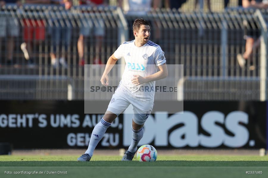 Benjamin Baier, Stadion am Schönbusch, Aschaffenburg, 23.08.2022, BFV, sport, action, Fussball, August 2022, Saison 2022/2023, 8. Spieltag, Regionalliga Bayern, FWK, SVA, FC Würzburger Kickers, SV Viktoria Aschaffenburg - Bild-ID: 2337685