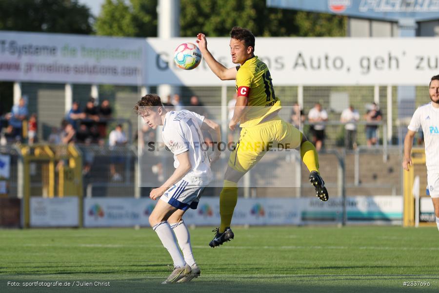 Peter Kurzweg, Stadion am Schönbusch, Aschaffenburg, 23.08.2022, BFV, sport, action, Fussball, August 2022, Saison 2022/2023, 8. Spieltag, Regionalliga Bayern, FWK, SVA, FC Würzburger Kickers, SV Viktoria Aschaffenburg - Bild-ID: 2337696