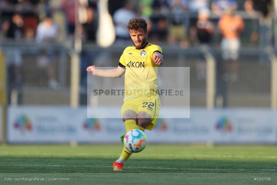 Daniel Hägele, Stadion am Schönbusch, Aschaffenburg, 23.08.2022, BFV, sport, action, Fussball, August 2022, Saison 2022/2023, 8. Spieltag, Regionalliga Bayern, FWK, SVA, FC Würzburger Kickers, SV Viktoria Aschaffenburg - Bild-ID: 2337705 Daniel Hägele, Stadion am Schönbusch, Aschaffenburg, 23.08.2022, BFV, sport, action, Fussball, August 2022, Saison 2022/2023, 8. Spieltag, Regionalliga Bayern, FWK, SVA, FC Würzburger Kickers, SV Viktoria Aschaffenburg - Bild-ID: 2337705