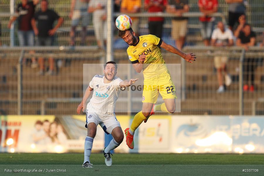 Daniel Hägele, Stadion am Schönbusch, Aschaffenburg, 23.08.2022, BFV, sport, action, Fussball, August 2022, Saison 2022/2023, 8. Spieltag, Regionalliga Bayern, FWK, SVA, FC Würzburger Kickers, SV Viktoria Aschaffenburg - Bild-ID: 2337708 Daniel Hägele, Stadion am Schönbusch, Aschaffenburg, 23.08.2022, BFV, sport, action, Fussball, August 2022, Saison 2022/2023, 8. Spieltag, Regionalliga Bayern, FWK, SVA, FC Würzburger Kickers, SV Viktoria Aschaffenburg - Bild-ID: 2337708