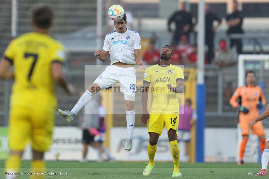 Hamza Boutakhrit, Stadion am Schönbusch, Aschaffenburg, 23.08.2022, BFV, sport, action, Fussball, August 2022, Saison 2022/2023, 8. Spieltag, Regionalliga Bayern, FWK, SVA, FC Würzburger Kickers, SV Viktoria Aschaffenburg - Bild-ID: 2337719 Hamza Boutakhrit, Stadion am Schönbusch, Aschaffenburg, 23.08.2022, BFV, sport, action, Fussball, August 2022, Saison 2022/2023, 8. Spieltag, Regionalliga Bayern, FWK, SVA, FC Würzburger Kickers, SV Viktoria Aschaffenburg - Bild-ID: 2337719
