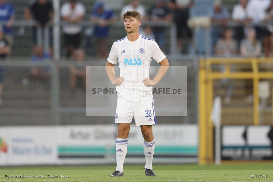 Niklas Borger, Stadion am Schönbusch, Aschaffenburg, 23.08.2022, BFV, sport, action, Fussball, August 2022, Saison 2022/2023, 8. Spieltag, Regionalliga Bayern, FWK, SVA, FC Würzburger Kickers, SV Viktoria Aschaffenburg - Bild-ID: 2337728 Niklas Borger, Stadion am Schönbusch, Aschaffenburg, 23.08.2022, BFV, sport, action, Fussball, August 2022, Saison 2022/2023, 8. Spieltag, Regionalliga Bayern, FWK, SVA, FC Würzburger Kickers, SV Viktoria Aschaffenburg - Bild-ID: 2337728