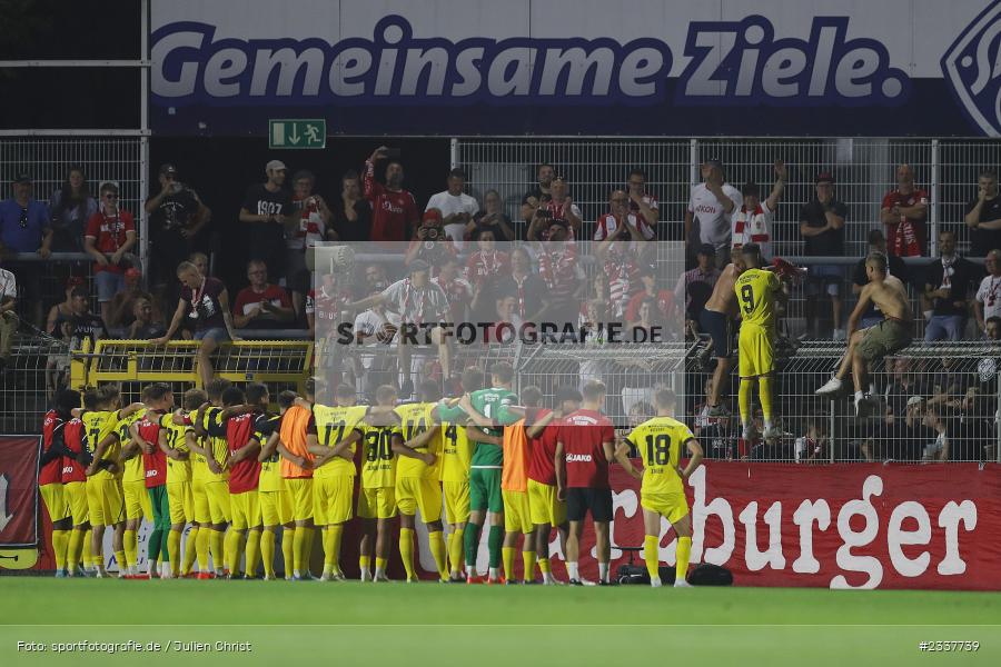 Taha Aksu, Stadion am Schönbusch, Aschaffenburg, 23.08.2022, BFV, sport, action, Fussball, August 2022, Saison 2022/2023, 8. Spieltag, Regionalliga Bayern, FWK, SVA, FC Würzburger Kickers, SV Viktoria Aschaffenburg - Bild-ID: 2337739