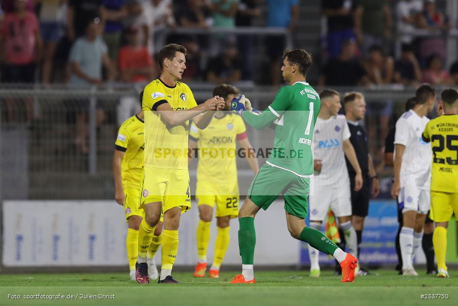 Lukas Müller, Stadion am Schönbusch, Aschaffenburg, 23.08.2022, BFV, sport, action, Fussball, August 2022, Saison 2022/2023, 8. Spieltag, Regionalliga Bayern, FWK, SVA, FC Würzburger Kickers, SV Viktoria Aschaffenburg - Bild-ID: 2337750