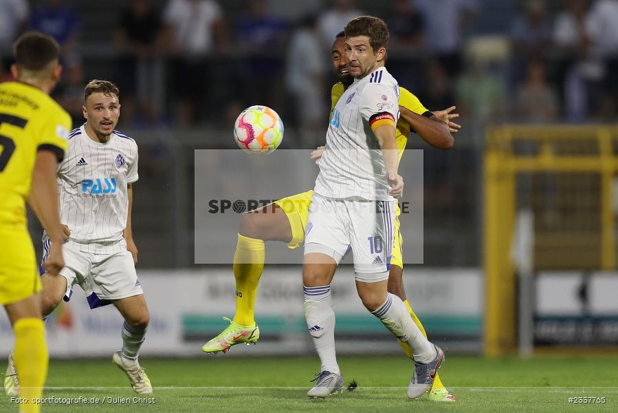Saliou Sané, Stadion am Schönbusch, Aschaffenburg, 23.08.2022, BFV, sport, action, Fussball, August 2022, Saison 2022/2023, 8. Spieltag, Regionalliga Bayern, FWK, SVA, FC Würzburger Kickers, SV Viktoria Aschaffenburg - Bild-ID: 2337765