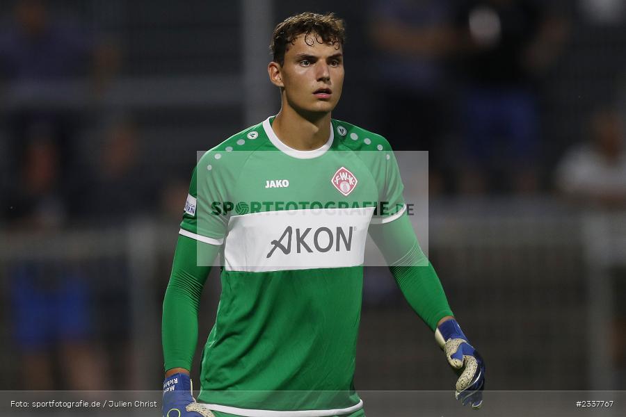 Marc Richter, Stadion am Schönbusch, Aschaffenburg, 23.08.2022, BFV, sport, action, Fussball, August 2022, Saison 2022/2023, 8. Spieltag, Regionalliga Bayern, FWK, SVA, FC Würzburger Kickers, SV Viktoria Aschaffenburg - Bild-ID: 2337767
