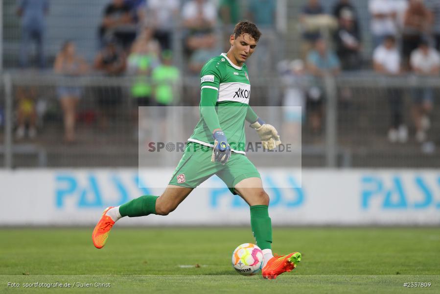 Marc Richter, Stadion am Schönbusch, Aschaffenburg, 23.08.2022, BFV, sport, action, Fussball, August 2022, Saison 2022/2023, 8. Spieltag, Regionalliga Bayern, FWK, SVA, FC Würzburger Kickers, SV Viktoria Aschaffenburg - Bild-ID: 2337809 Marc Richter, Stadion am Schönbusch, Aschaffenburg, 23.08.2022, BFV, sport, action, Fussball, August 2022, Saison 2022/2023, 8. Spieltag, Regionalliga Bayern, FWK, SVA, FC Würzburger Kickers, SV Viktoria Aschaffenburg - Bild-ID: 2337809