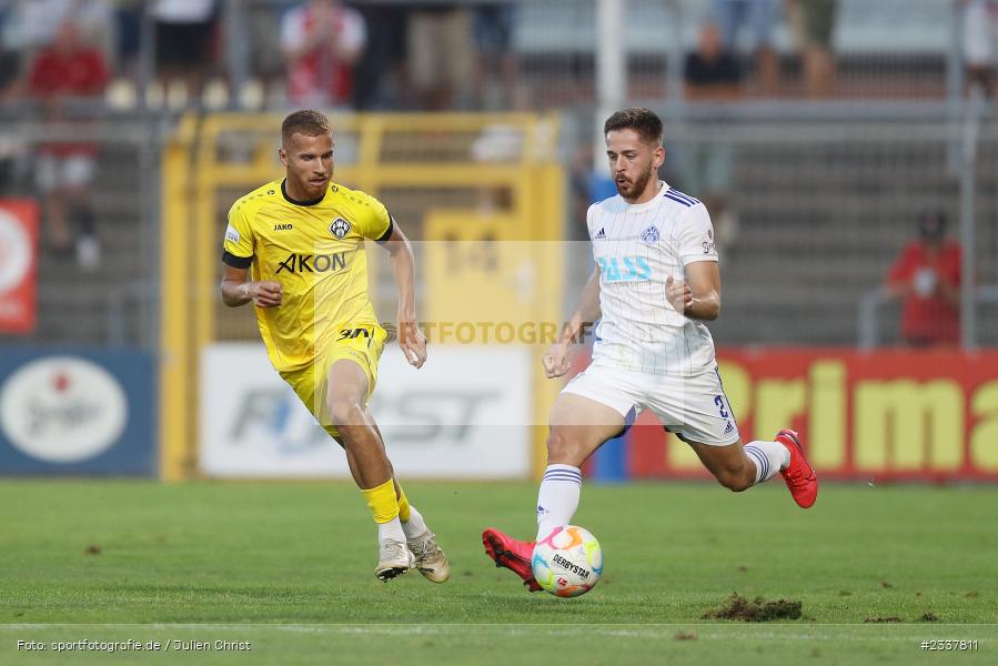 Silas Tom Zehnder, Stadion am Schönbusch, Aschaffenburg, 23.08.2022, BFV, sport, action, Fussball, August 2022, Saison 2022/2023, 8. Spieltag, Regionalliga Bayern, FWK, SVA, FC Würzburger Kickers, SV Viktoria Aschaffenburg - Bild-ID: 2337811 Silas Tom Zehnder, Stadion am Schönbusch, Aschaffenburg, 23.08.2022, BFV, sport, action, Fussball, August 2022, Saison 2022/2023, 8. Spieltag, Regionalliga Bayern, FWK, SVA, FC Würzburger Kickers, SV Viktoria Aschaffenburg - Bild-ID: 2337811