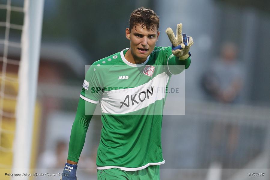 Marc Richter, Stadion am Schönbusch, Aschaffenburg, 23.08.2022, BFV, sport, action, Fussball, August 2022, Saison 2022/2023, 8. Spieltag, Regionalliga Bayern, FWK, SVA, FC Würzburger Kickers, SV Viktoria Aschaffenburg - Bild-ID: 2337817 Marc Richter, Stadion am Schönbusch, Aschaffenburg, 23.08.2022, BFV, sport, action, Fussball, August 2022, Saison 2022/2023, 8. Spieltag, Regionalliga Bayern, FWK, SVA, FC Würzburger Kickers, SV Viktoria Aschaffenburg - Bild-ID: 2337817