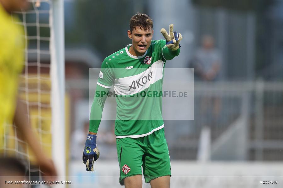 Marc Richter, Stadion am Schönbusch, Aschaffenburg, 23.08.2022, BFV, sport, action, Fussball, August 2022, Saison 2022/2023, 8. Spieltag, Regionalliga Bayern, FWK, SVA, FC Würzburger Kickers, SV Viktoria Aschaffenburg - Bild-ID: 2337818 Marc Richter, Stadion am Schönbusch, Aschaffenburg, 23.08.2022, BFV, sport, action, Fussball, August 2022, Saison 2022/2023, 8. Spieltag, Regionalliga Bayern, FWK, SVA, FC Würzburger Kickers, SV Viktoria Aschaffenburg - Bild-ID: 2337818