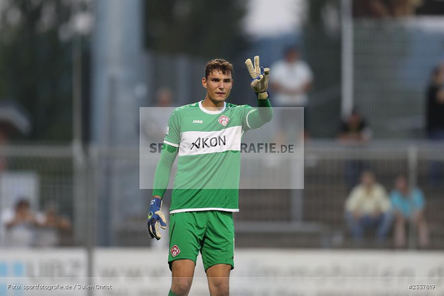 Marc Richter, Stadion am Schönbusch, Aschaffenburg, 23.08.2022, BFV, sport, action, Fussball, August 2022, Saison 2022/2023, 8. Spieltag, Regionalliga Bayern, FWK, SVA, FC Würzburger Kickers, SV Viktoria Aschaffenburg - Bild-ID: 2337819 Marc Richter, Stadion am Schönbusch, Aschaffenburg, 23.08.2022, BFV, sport, action, Fussball, August 2022, Saison 2022/2023, 8. Spieltag, Regionalliga Bayern, FWK, SVA, FC Würzburger Kickers, SV Viktoria Aschaffenburg - Bild-ID: 2337819
