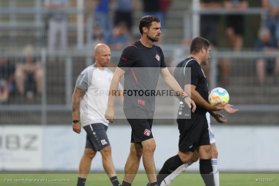 Marco Wildersinn, Stadion am Schönbusch, Aschaffenburg, 23.08.2022, BFV, sport, action, Fussball, August 2022, Saison 2022/2023, 8. Spieltag, Regionalliga Bayern, FWK, SVA, FC Würzburger Kickers, SV Viktoria Aschaffenburg - Bild-ID: 2337835