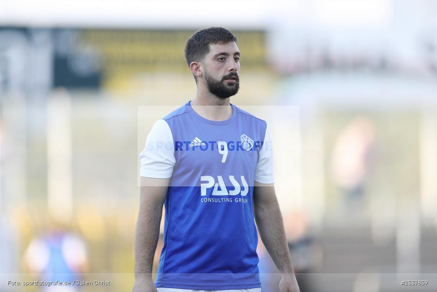 Clay Verkaj, Stadion am Schönbusch, Aschaffenburg, 23.08.2022, BFV, sport, action, Fussball, August 2022, Saison 2022/2023, 8. Spieltag, Regionalliga Bayern, FWK, SVA, FC Würzburger Kickers, SV Viktoria Aschaffenburg - Bild-ID: 2337839