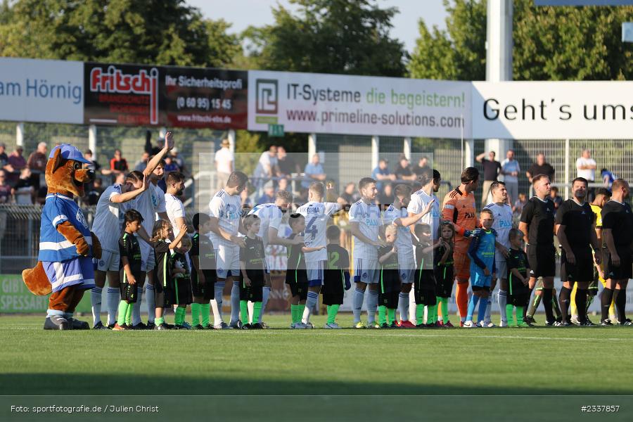 Einlaufkinder, Stadion am Schönbusch, Aschaffenburg, 23.08.2022, BFV, sport, action, Fussball, August 2022, Saison 2022/2023, 8. Spieltag, Regionalliga Bayern, FWK, SVA, FC Würzburger Kickers, SV Viktoria Aschaffenburg - Bild-ID: 2337857