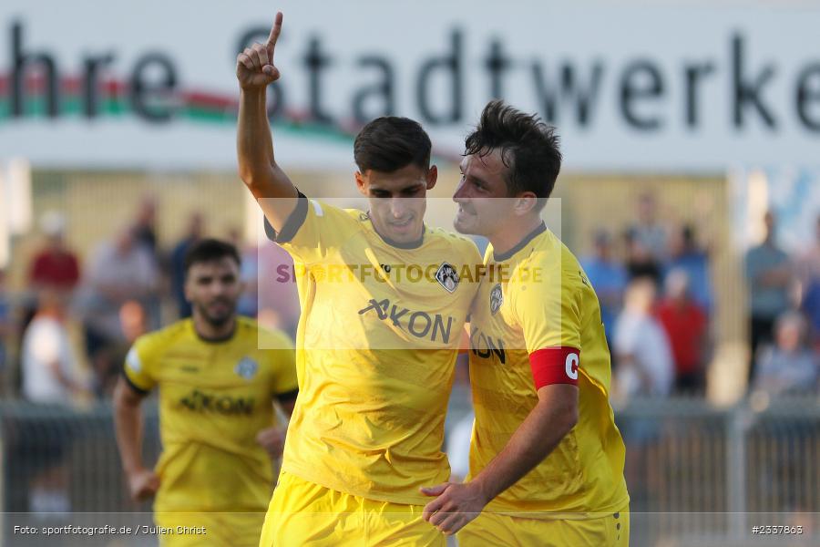 Ivan Franjic, Stadion am Schönbusch, Aschaffenburg, 23.08.2022, BFV, sport, action, Fussball, August 2022, Saison 2022/2023, 8. Spieltag, Regionalliga Bayern, FWK, SVA, FC Würzburger Kickers, SV Viktoria Aschaffenburg - Bild-ID: 2337863