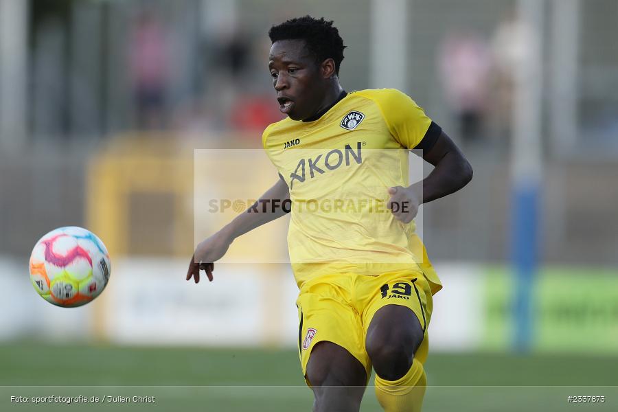 Benjika Caciel, Stadion am Schönbusch, Aschaffenburg, 23.08.2022, BFV, sport, action, Fussball, August 2022, Saison 2022/2023, 8. Spieltag, Regionalliga Bayern, FWK, SVA, FC Würzburger Kickers, SV Viktoria Aschaffenburg - Bild-ID: 2337873 Benjika Caciel, Stadion am Schönbusch, Aschaffenburg, 23.08.2022, BFV, sport, action, Fussball, August 2022, Saison 2022/2023, 8. Spieltag, Regionalliga Bayern, FWK, SVA, FC Würzburger Kickers, SV Viktoria Aschaffenburg - Bild-ID: 2337873
