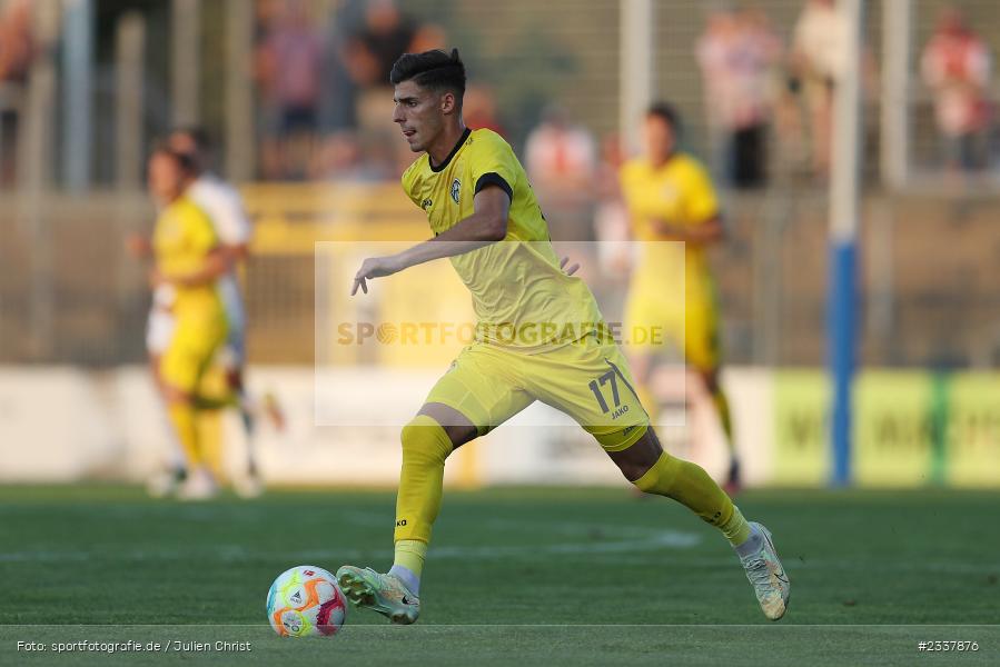 Ivan Franjic, Stadion am Schönbusch, Aschaffenburg, 23.08.2022, BFV, sport, action, Fussball, August 2022, Saison 2022/2023, 8. Spieltag, Regionalliga Bayern, FWK, SVA, FC Würzburger Kickers, SV Viktoria Aschaffenburg - Bild-ID: 2337876