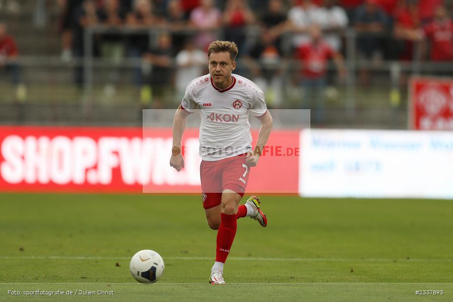 Thomas Haas, FLYERALARM Arena, Würzburg, 26.08.2022, BFV, sport, action, Fussball, August 2022, Saison 2022/2023, 9. Spieltag, Regionalliga Bayern, UHA, FWK, SpVgg Unterhaching, FC Würzburger Kickers - Bild-ID: 2337893 Thomas Haas, FLYERALARM Arena, Würzburg, 26.08.2022, BFV, sport, action, Fussball, August 2022, Saison 2022/2023, 9. Spieltag, Regionalliga Bayern, UHA, FWK, SpVgg Unterhaching, FC Würzburger Kickers - Bild-ID: 2337893