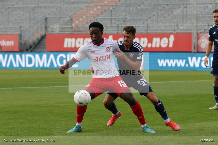 Benjika Caciel, FLYERALARM Arena, Würzburg, 26.08.2022, BFV, sport, action, Fussball, August 2022, Saison 2022/2023, 9. Spieltag, Regionalliga Bayern, UHA, FWK, SpVgg Unterhaching, FC Würzburger Kickers - Bild-ID: 2337900