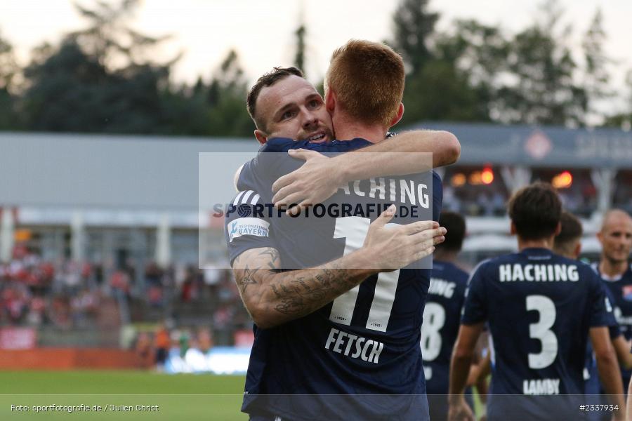 Patrick Hobsch, FLYERALARM Arena, Würzburg, 26.08.2022, BFV, sport, action, Fussball, August 2022, Saison 2022/2023, 9. Spieltag, Regionalliga Bayern, UHA, FWK, SpVgg Unterhaching, FC Würzburger Kickers - Bild-ID: 2337934