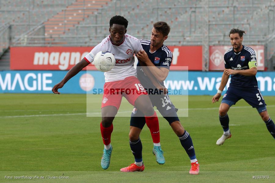 Benjika Caciel, FLYERALARM Arena, Würzburg, 26.08.2022, BFV, sport, action, Fussball, August 2022, Saison 2022/2023, 9. Spieltag, Regionalliga Bayern, UHA, FWK, SpVgg Unterhaching, FC Würzburger Kickers - Bild-ID: 2337973
