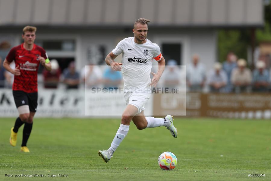 Marvin Schramm, Sportgelände in der Au, Karlburg, 27.08.2022, BFV, sport, action, Fussball, August 2022, Saison 2022/2023, 9. Spieltag, Landesliga Nordwest, DJK, TSV, DJK Schwebenried/Schwemmelsbach, TSV Karlburg - Bild-ID: 2338054 Marvin Schramm, Sportgelände in der Au, Karlburg, 27.08.2022, BFV, sport, action, Fussball, August 2022, Saison 2022/2023, 9. Spieltag, Landesliga Nordwest, DJK, TSV, DJK Schwebenried/Schwemmelsbach, TSV Karlburg - Bild-ID: 2338054