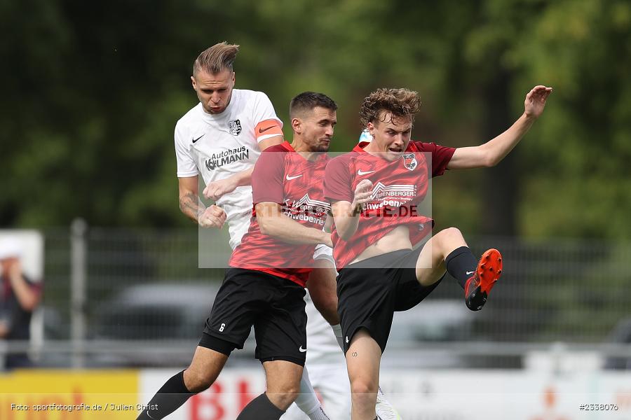 Marvin Schramm, Sportgelände in der Au, Karlburg, 27.08.2022, BFV, sport, action, Fussball, August 2022, Saison 2022/2023, 9. Spieltag, Landesliga Nordwest, DJK, TSV, DJK Schwebenried/Schwemmelsbach, TSV Karlburg - Bild-ID: 2338076