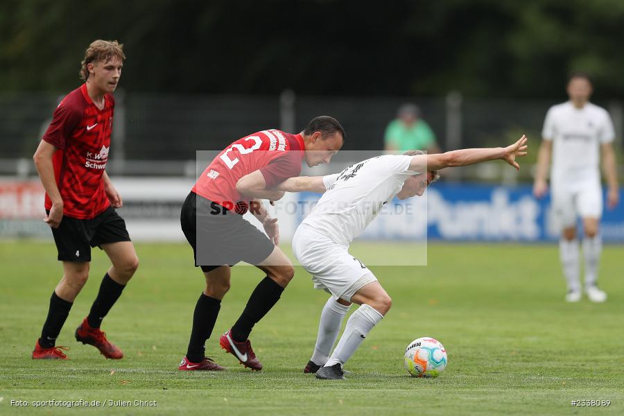 Andreas Jazev, Sportgelände in der Au, Karlburg, 27.08.2022, BFV, sport, action, Fussball, August 2022, Saison 2022/2023, 9. Spieltag, Landesliga Nordwest, DJK, TSV, DJK Schwebenried/Schwemmelsbach, TSV Karlburg - Bild-ID: 2338089