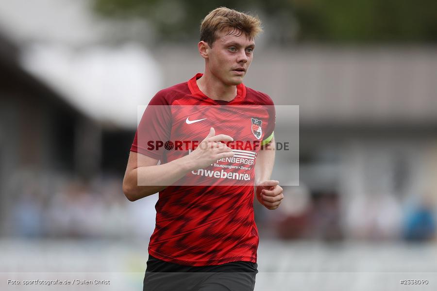 Yannick Deibl, Sportgelände in der Au, Karlburg, 27.08.2022, BFV, sport, action, Fussball, August 2022, Saison 2022/2023, 9. Spieltag, Landesliga Nordwest, DJK, TSV, DJK Schwebenried/Schwemmelsbach, TSV Karlburg - Bild-ID: 2338090