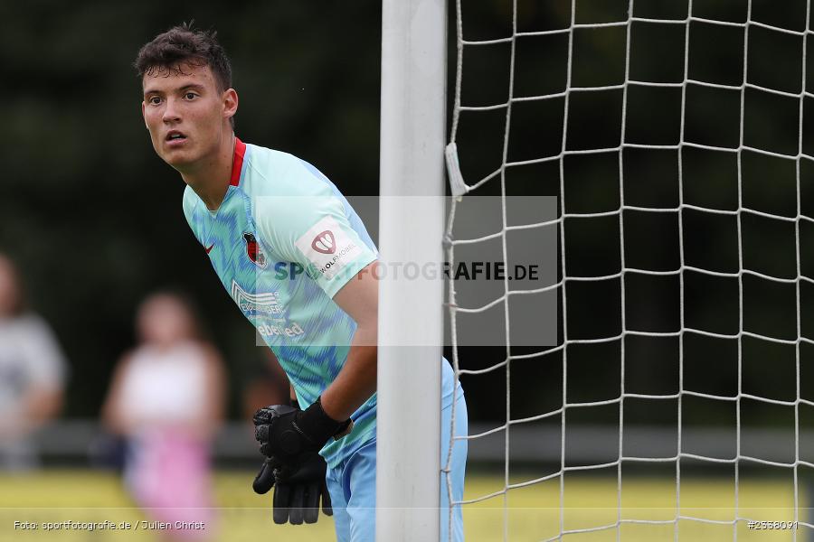 Leo Brand, Sportgelände in der Au, Karlburg, 27.08.2022, BFV, sport, action, Fussball, August 2022, Saison 2022/2023, 9. Spieltag, Landesliga Nordwest, DJK, TSV, DJK Schwebenried/Schwemmelsbach, TSV Karlburg - Bild-ID: 2338091